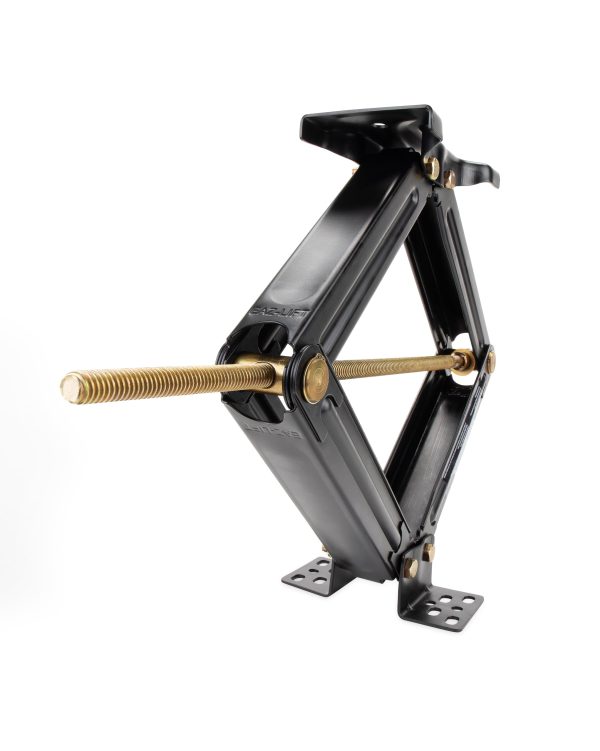 Camco Eaz-Lift Heavy-Duty Scissor Jacks | Certified 7,500lb Load Capacity | Powder-Coated, 2- Pack | 24-inch, Black(48830) - Image 7