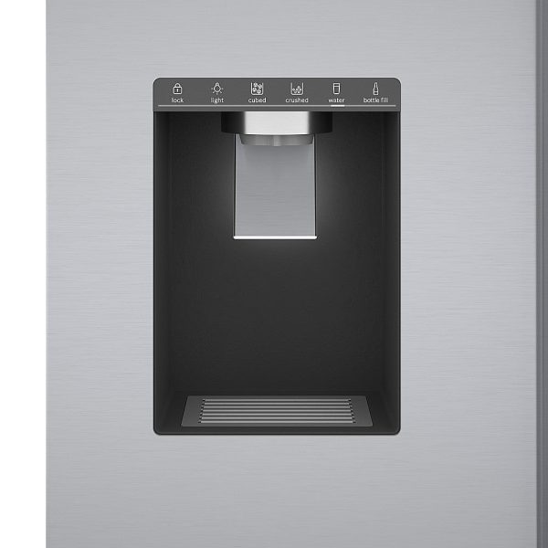 Bosch - 500 Series 26 cu. ft. French Door Standard-Depth Smart Refrigerator with External Water and Ice - Stainless steel - Image 6