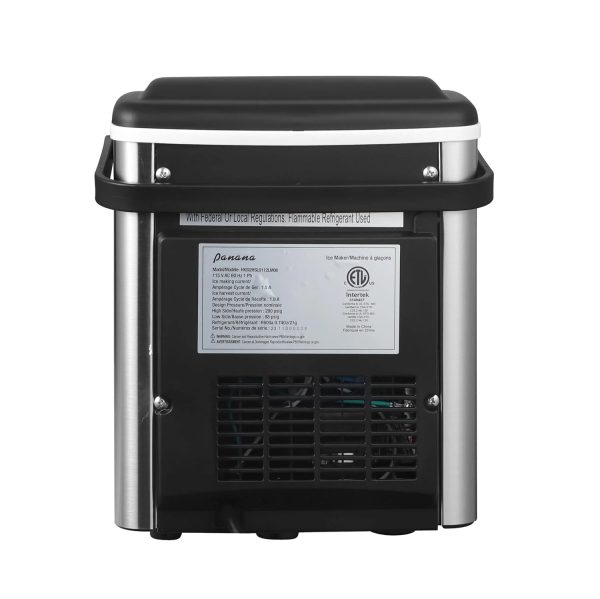 Countertop Ice Makers,Automatic Clean,Portable Ice Maker 9 Bullet Ice Ready in 7-12min,26.5lbs/24H,for Home/Kitchen/Office/Party,Black - Image 16