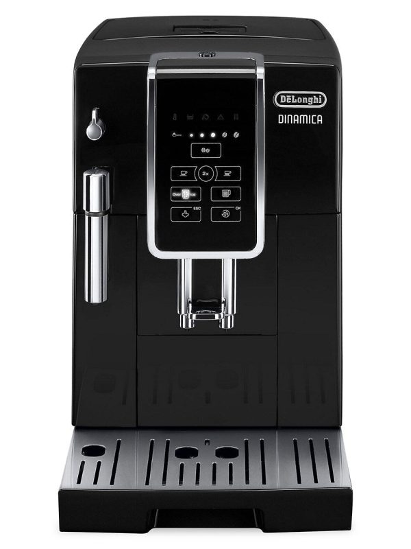 De'Longhi - Dinamica Espresso Machine with 15 bars of pressure and Milk Frother - Black/Stainless - Image 2
