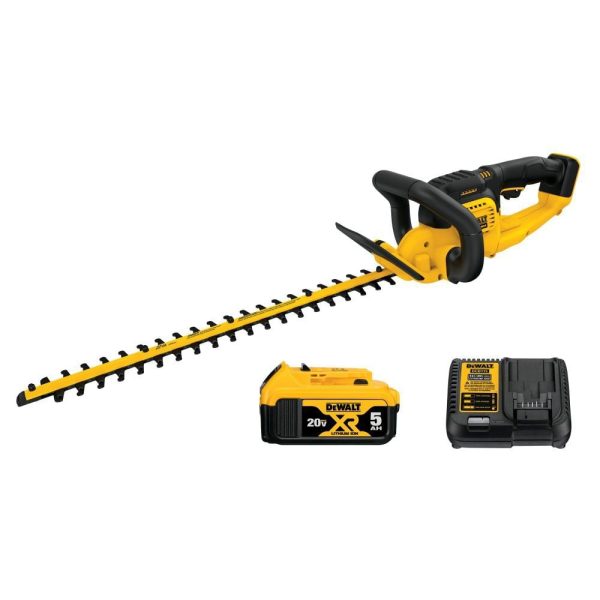 DEWALT 20 V MAX* Lithium Ion Hedge Trimmer 5.0 Ah DCHT820P1 from DEWALT - Image 2